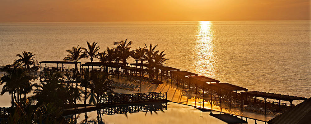 Sunset at Hotel La Palma Princess