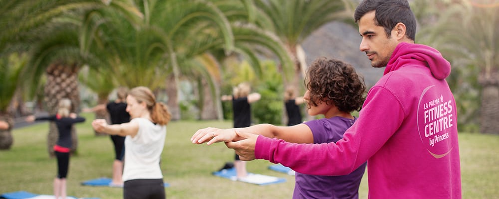 Yoga en el Hotel La Palma Princess