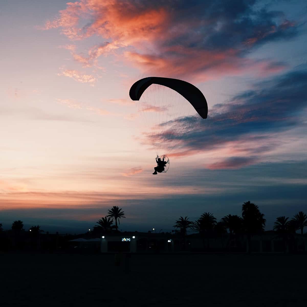 Paragliding at Hotel La Palma Princess