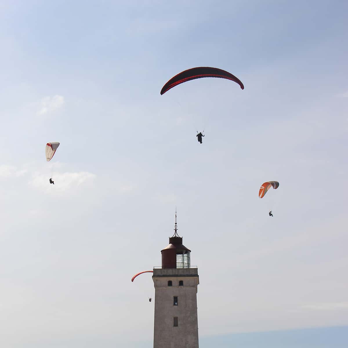 Paragliding on the Canary Islands