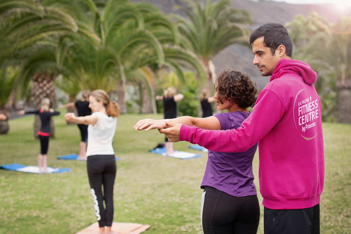 Clase de yoga