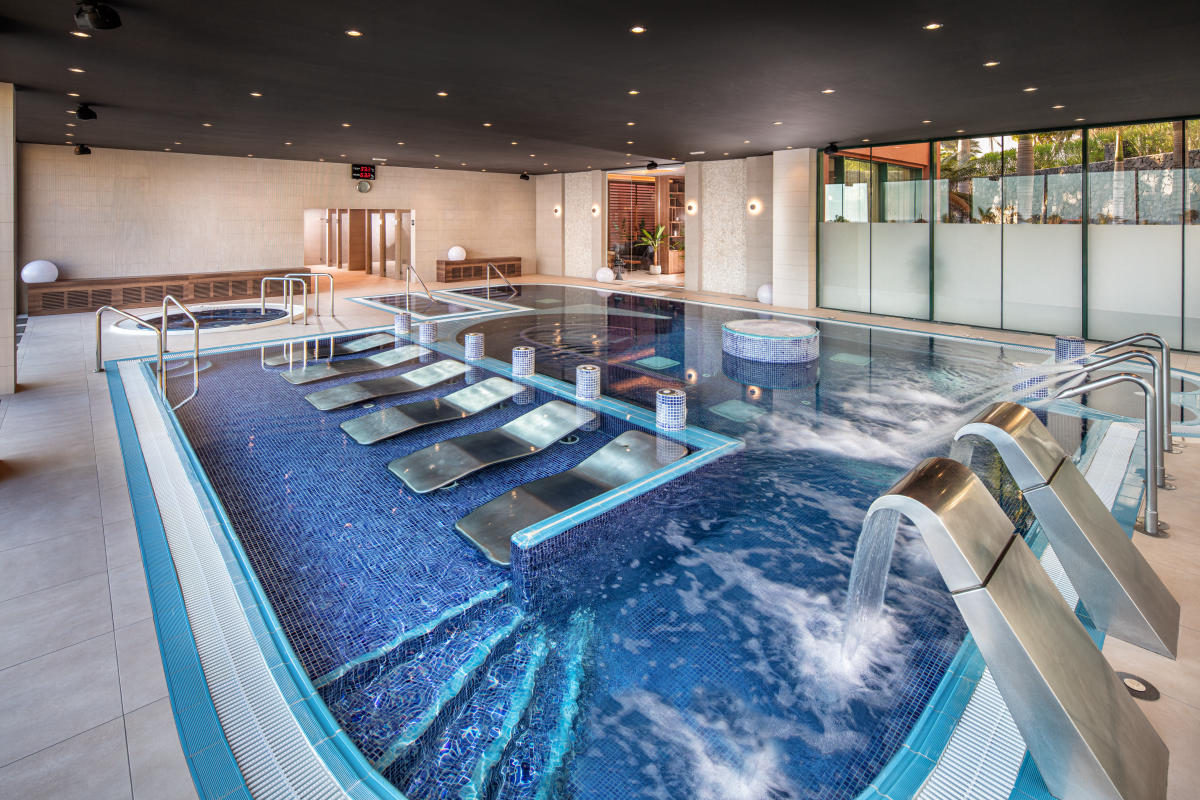 Wellness-Zirkel im Spa-Bereich