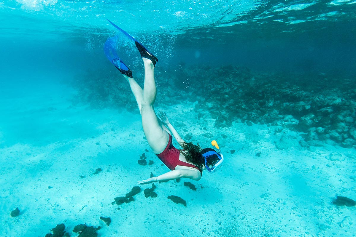 Scuba diving on La Palma